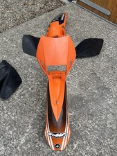 Ktm Plastic Exc Sx Sxf 125 200 250 300 400 520 Complete Plastics Orange/black 