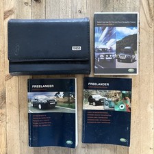 04-06 FREELANDER OWNERS HANDBOOK MANUAL AND WALLET Print 2004 Ref18105