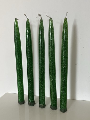 Nachtmann green glitter - 5x,