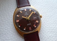 STOWA Manual Wind Parrenin Caliber X171 Rare Antique 17J Year 1970 From JP #306