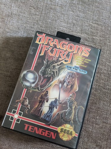 Sega mega drive dragons fury - mega,