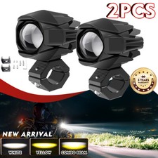 Pair 100W Motorcycle Headlight