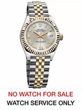 Watch Service Repair & Full Polish - 1 Year Warranty For Ladies Rolex Datejust