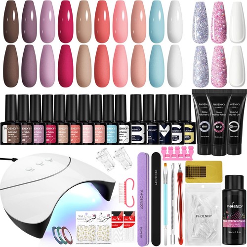 Gel nail polish - polish, with