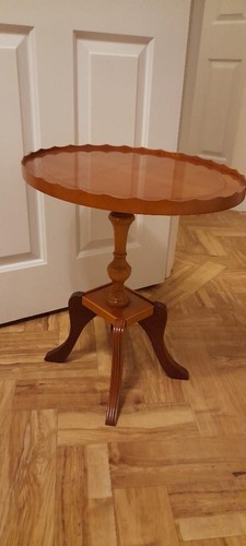 Vintage reproduction yew oval - reproduction,