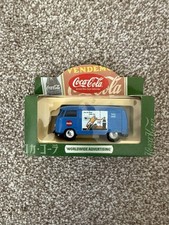 Lledo Coca-Cola Die-Cast VW Volkswagen 1955 Transporter Van, Blue