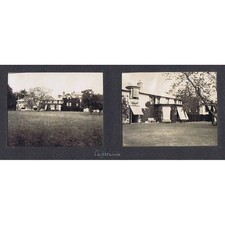 CHIPPENHAM Large Country House - 2x Vintage Photographs c1920