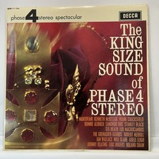 Decca Phase 4 Stereo The King Size Sound Vinyl LP PFS 4086 Vintage 1960s
