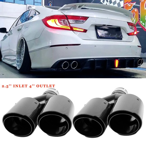 Carbon rear dual - 4'',