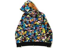 BAPE Multi Camo Shark Full Zip
