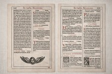 Woodcuts Latin Roman Missal