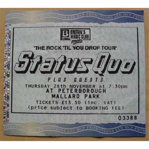 Status quo peterborough - quo,