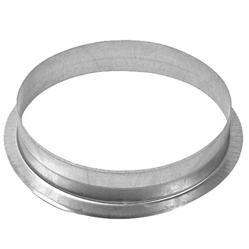 Metal wall flange - wall,