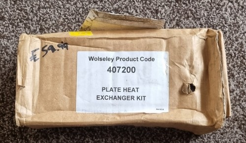 Wolseley plate heat - heat, exchanger