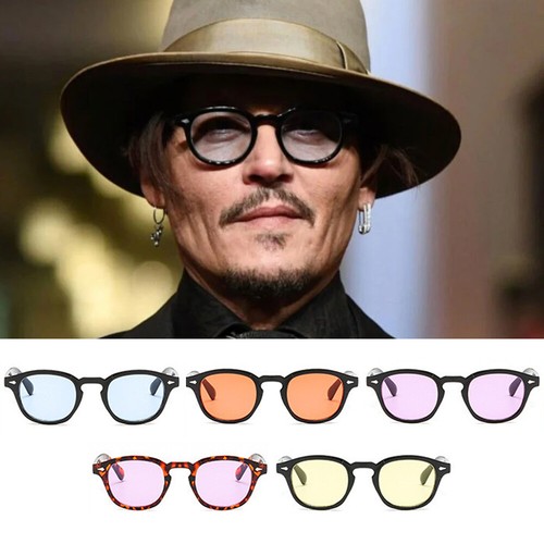 Retro round tinted lens - round,