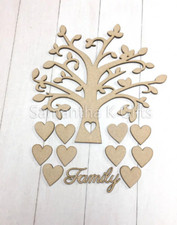 Family Tree Set MDF Wooden