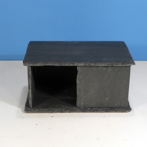 New aquarium natural slate - new,