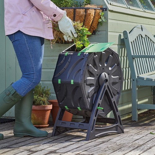 Compost tumbler outdoor - tumbler, garden