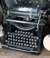 Vintage LC Smith and Corona New York 1920's Manual Typewriter