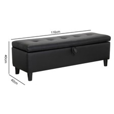 Upholstered Storage Ottoman