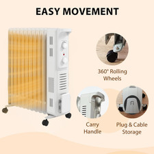 Oil Filled Radiator Portable