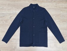 COS Mens Thick Navy Cardigan