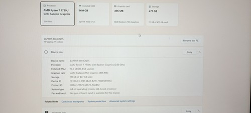 Inch laptop windows - 17,