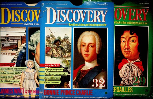 Discovery magazine folders - 3,