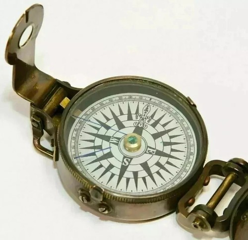 Military compass antique - compass,