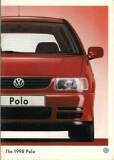 Volkswagen Polo Hatchback 1997-1998 UK Market Sales Brochure L, CL, GL & 16v