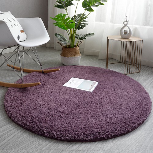 Round floor rug - floor,