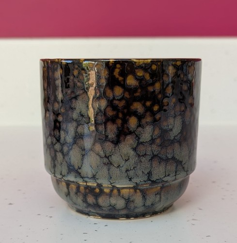 Grey brown gloss ceramic - grey,