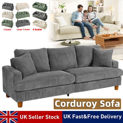 Jumbo cord sofa modern - sofa,