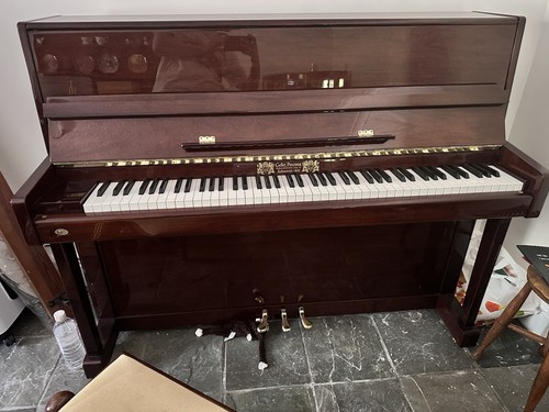 Gebr perzina upright piano - perzina,