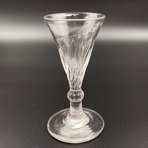 English short wine glass with