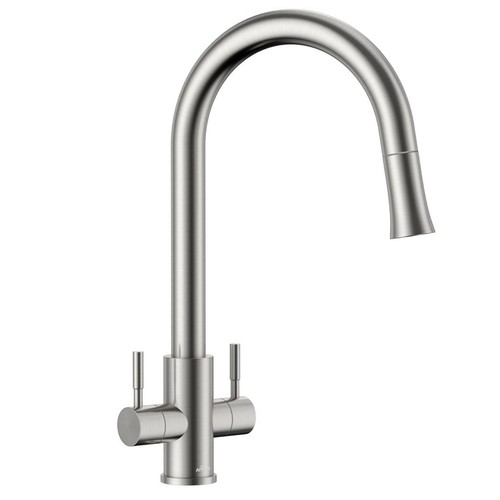 Kitchen tap dual lever - kitchen,