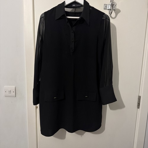 Zara women black dress - women’s,
