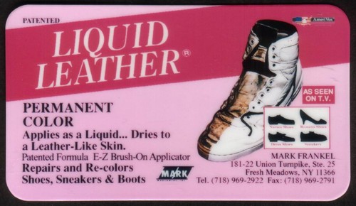 Liquid leather permanent color - liquid,