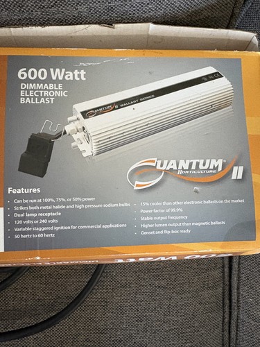 Quantum 600 watt - quantum, dimmable