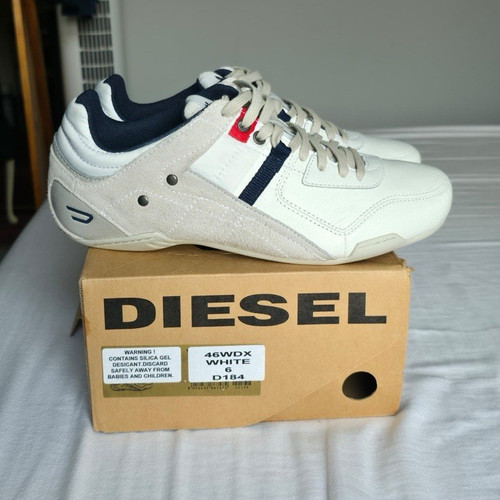 Diesel korbin white navy - s, white/navy