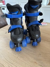 Kids Adjustable 4 Wheel Blue