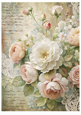 Vintage, Victorian Flowers