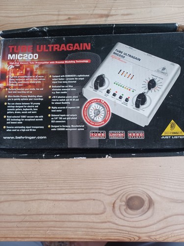 Behringer tube ultragain - tube,