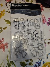 Kanban Clear Stamp Set Animals