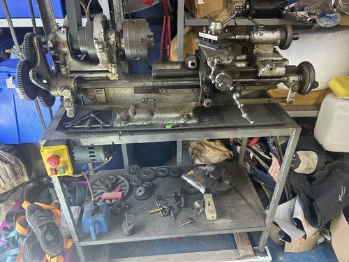 Metal working lathe - metal,