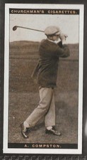 CHURCHMAN-FAMOUS GOLFERS GOLF