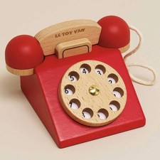 Vintage Wooden Phone - Le Toy