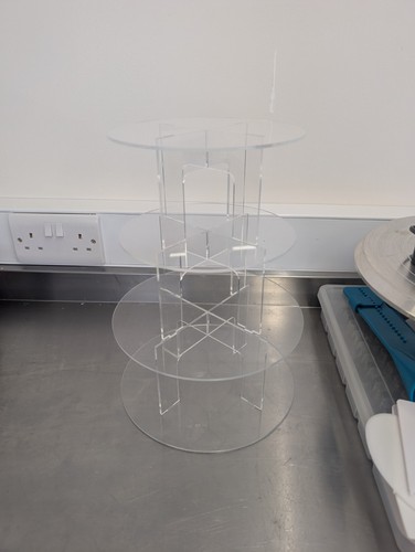 Tier acrylic round cupcake - acrylic,