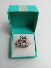 Anna Greta Eker AGE Modernist Jester Sterling Silver Ring