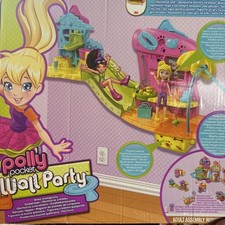 MATTEL Polly Pocket ‘Wall Party’: Candy Shop - 98% Complete, Box & Instructions